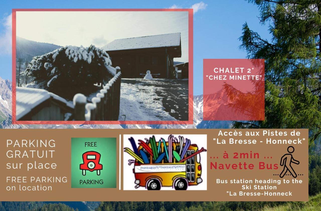Le "Chalet De Minette" 2 Etoiles La Bresse Exterior photo